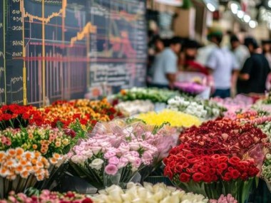 解析鲜花市场涨跌之谜，批发行情脉动探秘