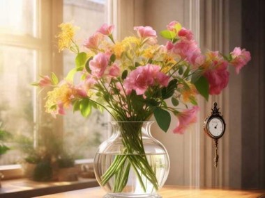 鲜花养护秘诀，水换频率，让花朵绽放更久
