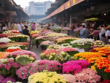 滁州市鲜花批发市场，繁荣景象下的花卉产业蓬勃发展