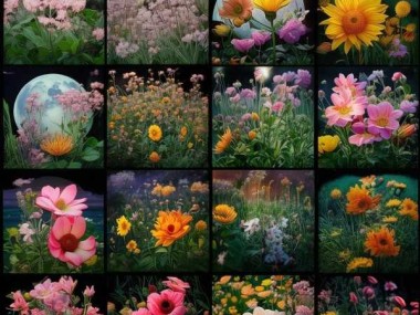 月华绽放，芳华流转——一月的花季盛宴