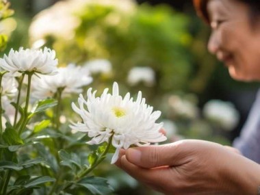 白菊初绽，开启养花新篇章