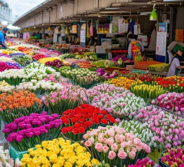 花鲜花批发市场行情解析与选购攻略,花鲜花批发市场价格表解析，行情波动与选购指南,鲜花批发,市场行情,第1张