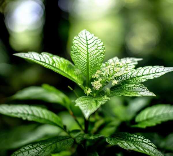 自然画卷中的桂花树叶之美赏析,探寻自然之美，像桂花树叶子的植物图片赏析,植物,第1张