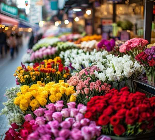 市场波动中的鲜花经济，探寻鲜花行情的美丽奥秘,上海百合鲜花价格行情，市场波动下的美丽经济,鲜花,鲜花市场,市场行情,第1张