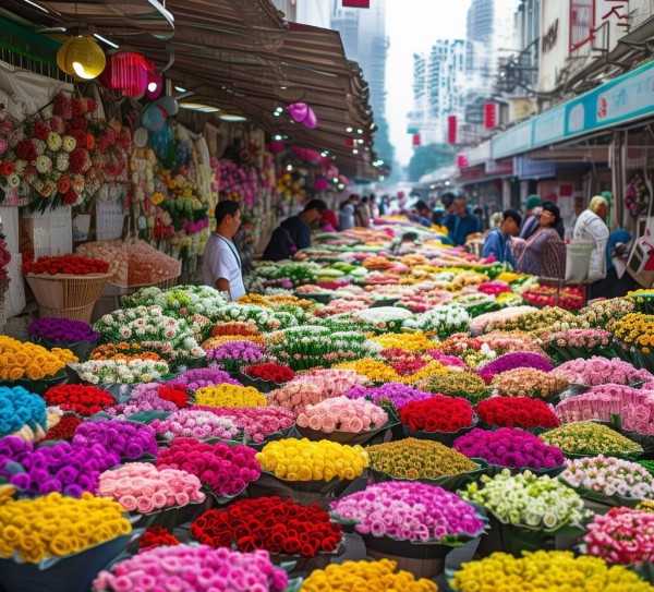 广州鲜花批发市场，品质与价格双优的秘密解析,广州百合鲜花批发价格揭秘，品质与实惠的完美结合,鲜花,鲜花批发,实惠,第1张
