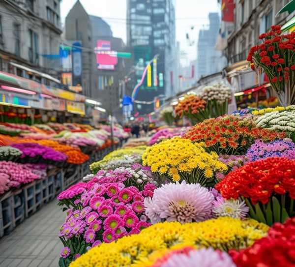 菊鲜花市场深度解析，供需态势与未来发展趋势,天津非洲菊鲜花市场价格分析，供需态势与未来展望,花期,鲜花,鲜花市场,第1张