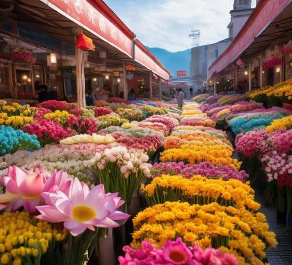 云南鲜花市场批发攻略，品质与实惠双重保障,云南鲜花市场批发价格解析，品质与实惠的完美结合,鲜花,鲜花市场,市场行情,第1张