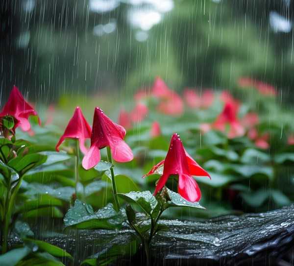 三角梅雨中花期管理攻略，确保花蕾健康绽放,三角梅花期遇雨，如何应对以保障花蕾健康绽放,植物,花期,三角梅,第1张