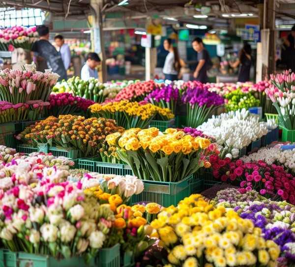 广州鲜花市场批发攻略，花店经营无忧新选择,广州鲜花市场，批发价格一览，助力花店经营无忧,植物,鲜花,三角梅,第1张
