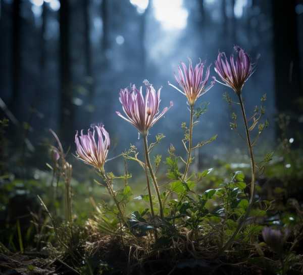 野生百部花绽放之谜，花期奥秘大揭秘,野生百部花期的神秘面纱，揭秘花期之谜,植物,花期,第1张