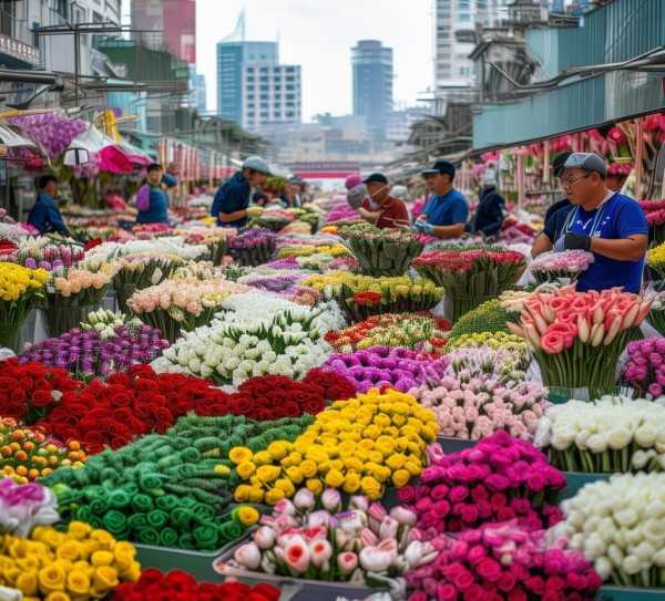 荆州鲜花批发市场动态解析与采购攻略,荆州鲜花批发价格行情解析，市场动态与采购指南,鲜花,鲜花批发,花卉,第1张