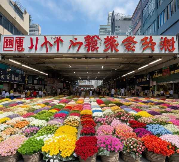 卉海花督，一站式花卉采购新地标绽放花市,卉海花督鲜花批发市场，打造一站式花卉采购新地标,植物,鲜花,花卉,第1张